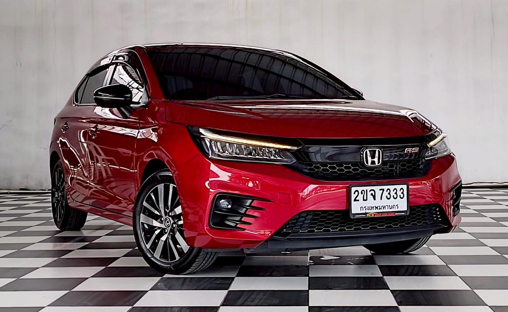 HONDA CITY, 1.0 RS (5DR) ปี 2021/22 🚩ตัวท็อปสุด ตกแต่งพิเศษ MILE. 21,544 Km. (499,000)👑รถขายพร้อมป้ายทะเบียน (2ขจ 7333)