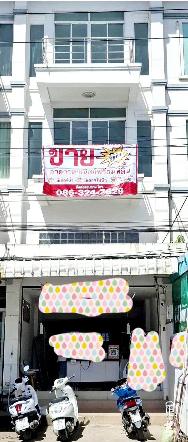 อาคารพาณิชย์ พร้อมที่ดิน กลางตัวเมืองสิงห์บุรี ติด ถนนใหญ่ อ่างทองสายเก่า 3 ชั้น + ชั้นลอย ขายถูก ชายด่วน เจ้าของขายเอง ฟรีมิเตอร์น้ำ แถมมิเตอร์ไฟ 2