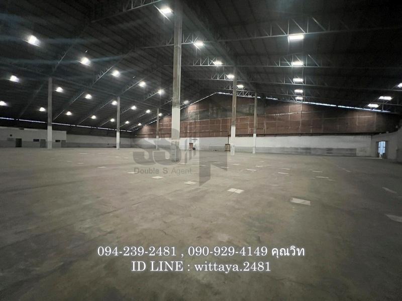#ให้เช่าโกดังติดถนนเพชรเกษม อ้อมน้อย อ. กระทุ่มแบน  พื้นที่ 11500 ตรม 2