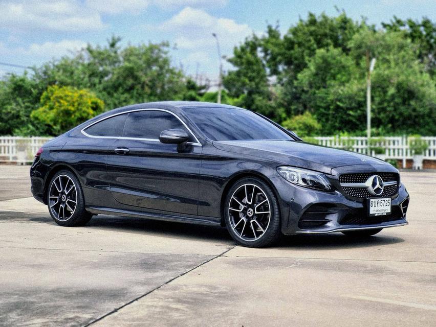 BENZ C 200 Coupe AMG Dynamic ปี 2019 ไมล์ 6x,xxx km.