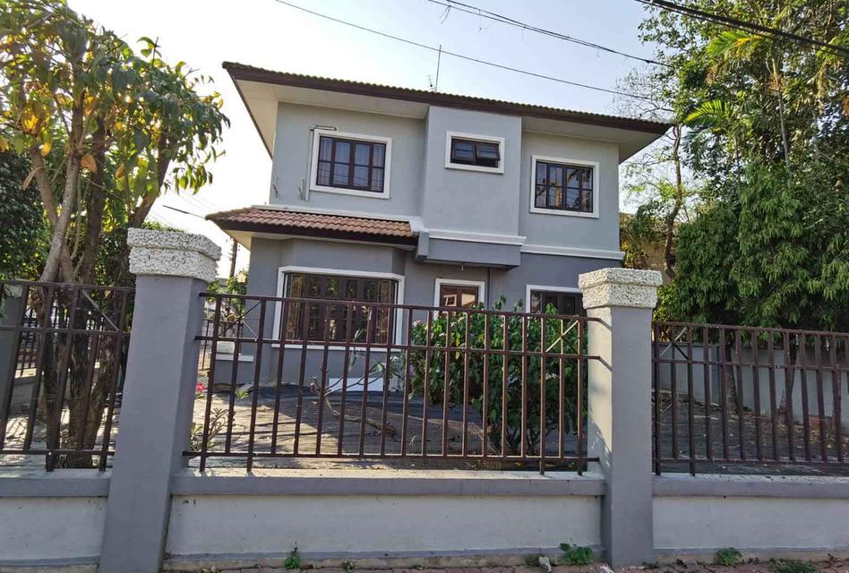 ให้เช่าบ้านเดี่ยว 2 ชั้น หมู่บ้านปาริชาติรังสิต ธัญญะคลอง 4 L&H เนื้อที่ 65 ตรว. 3 นอน 2 น้ำ จอดรถ 2 แอร์ 1 ตัว ใกล้รร.สวนกุหลาบรังสิต,ทางด่วนกาญจนาภิ 15