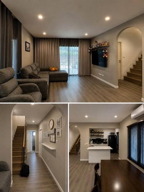 ให้เช่าบ้านเดี่ยวหลังมุม 82 ตร.ว. 4 ห้องนอน ภัสสร บางนา-วงแหวน ต้นโครงการ ใกล้ Clubhouse ใกล้ Mega Bangna จอดรถได้ 8- 10 7