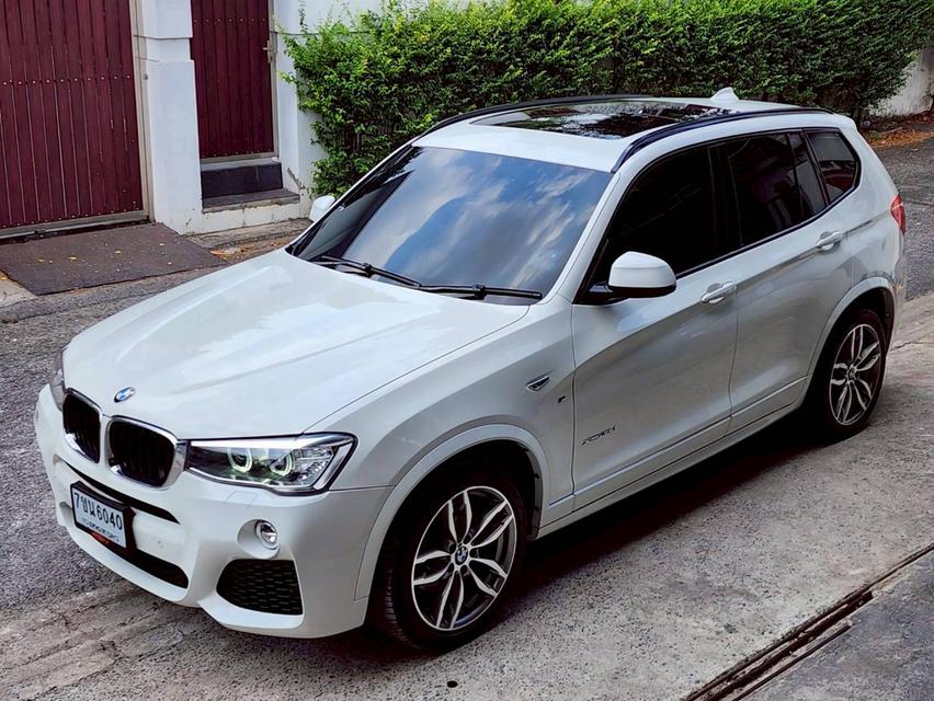 BMW X3 2.0d xDrive M-SPORT ปี 2017 (LCI) ไมล์ 13x,xxx KM.