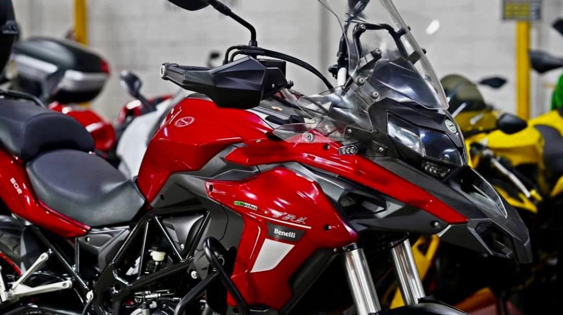 Benelli TRK 502 สีแดง ปี 2018 4