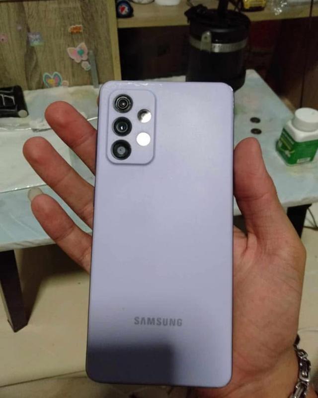 Samsung Galaxy A52 เครื่องสีม่วง มือ 2