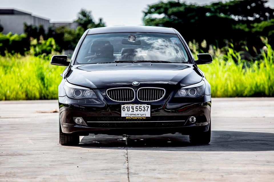 Bmw 525i ปี 2008 สีดำ มือเดียวป้ายแดง สวยสภาพดี