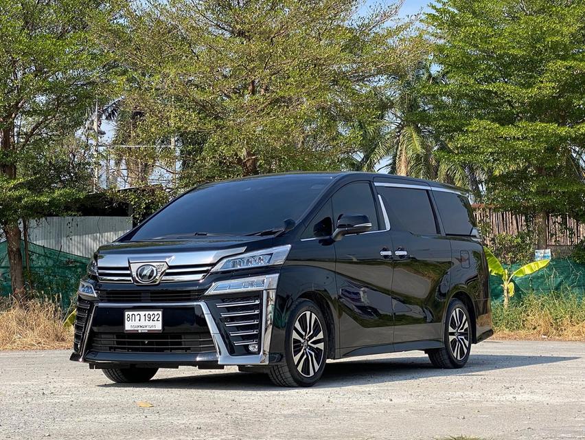 Toyota Vellfire 2.5 ZG Edition MNC ปี 2018 เลขไมล์ 42,xxx km.