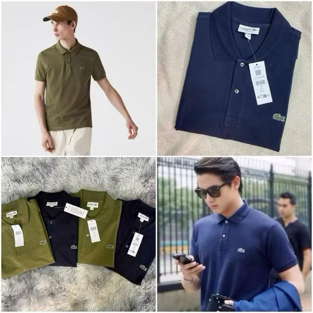 เสื้อโปโลคอปก [ พร้อมส่ง🇹🇭 ] L@coste Polo shirt classic fit 💯แท้ (ปกติ: 4,390) รูปที่ 2