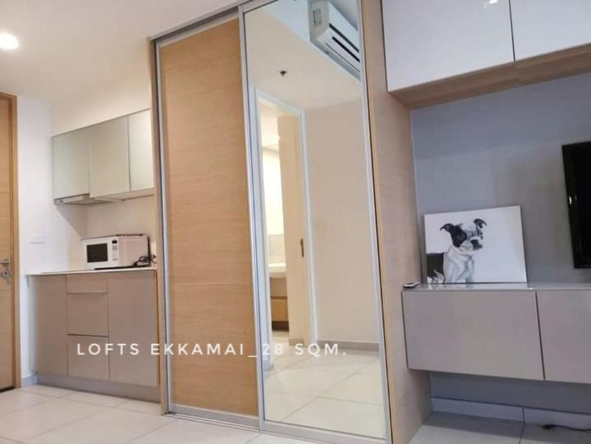 ให้เช่า คอนโด studio 1 bedroom The Lofts เอกมัย (เดอะ ลอฟท์ เอกมัย) 28 ตรม. near BTS Ekkamai in Sukhumvit area 4