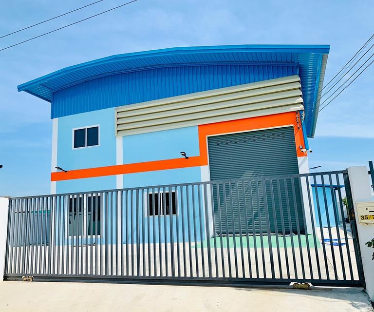 ที่ดิน+พร้อมรับสร้างโรงงาน โกดัง มีบริการออกแบบเขียนแบบให้ ครบจบทีเดี่ยว ที่ดินติดถนนใหญ่ ย่านบางบัวทอง นนทบุรี ถนนเส้น 340 9