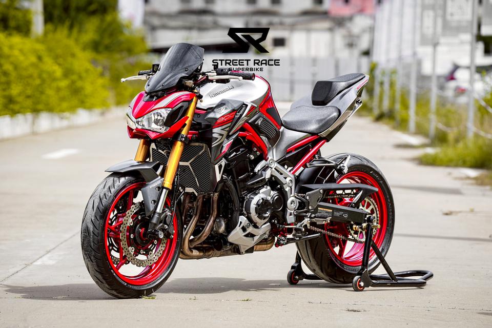 2019 Kawasaki z900 se limited ปี 2019 สีแดง ของแต่งพอมี! 2