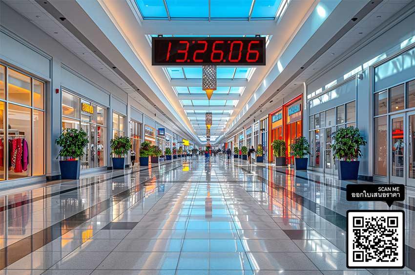 Digital Clock นาฬิกดิจิตอล นาฬิกาโรงงาน นาฬิกาขนาดใหญ่ 2