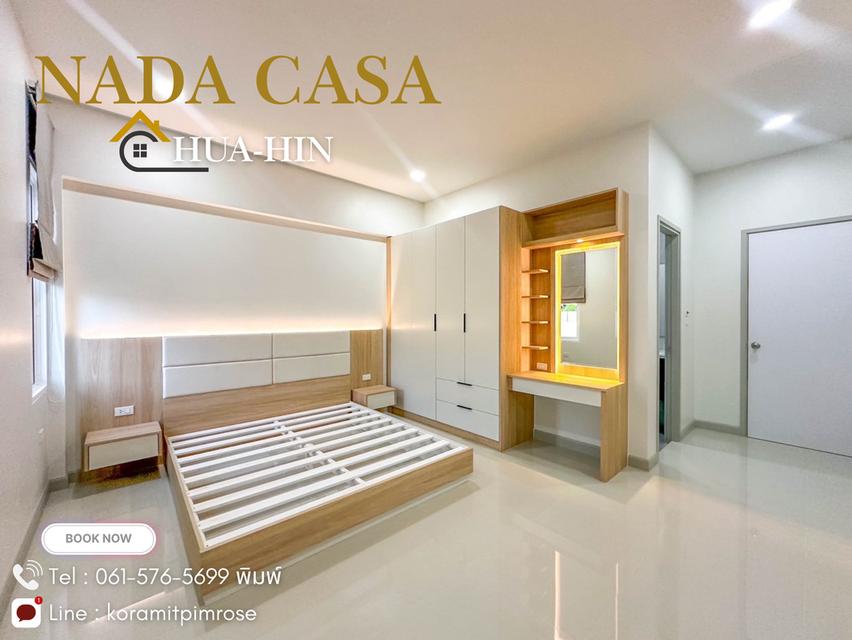 บ้านเดี่ยวหัวหิน🏘️NADA CASA เฟส2 ใกล้ทะเลหัวหิน9กม.🌊 7