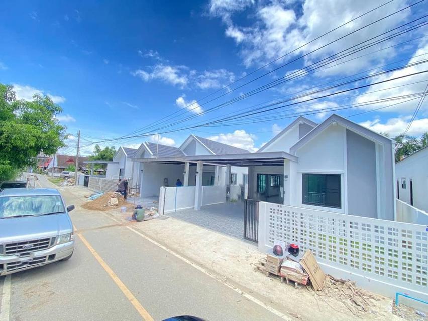 🏡 ขายบ้านเดี่ยวชั้นเดียว บ้านใหม่ มือหนึ่ง ดีไซน์ทันสมัย โปร่งโล่ง ใช้สอยได้จริง เหมาะสำหรับครอบครัว 1