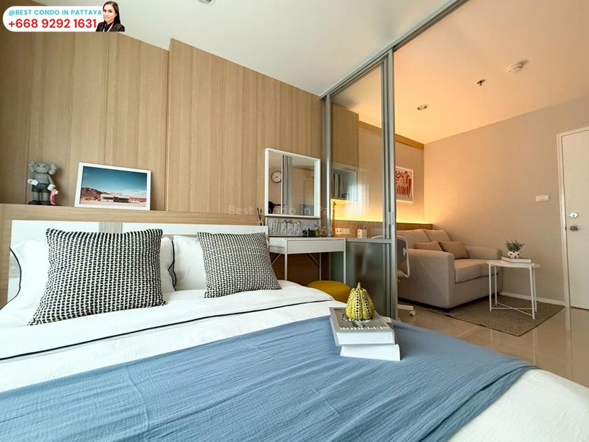 ✨ #คอนโดตกแต่งใหม่ พร้อมเข้าอยู่ ✨   🔵🔵 #คอนโดคาเฟ่พัทยา วิวสระ+ทะเล ใกล้หาดจอมเทียน #รหัสทรัพย์441  10