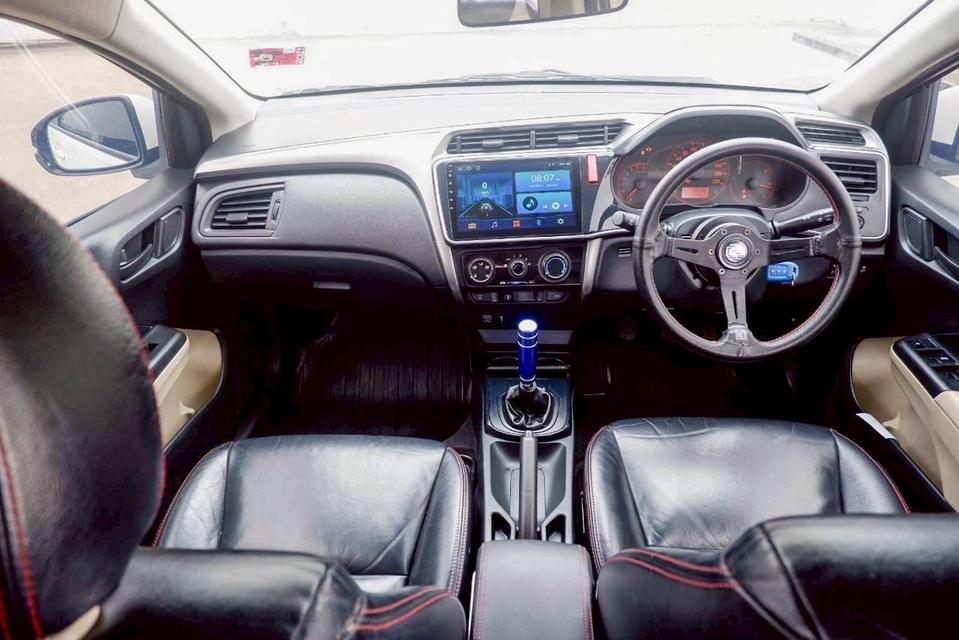 รหัสรถ QT2015 Honda city 1.5s เกียร์ m/t สีขาว ปี2014 รูปที่ 11