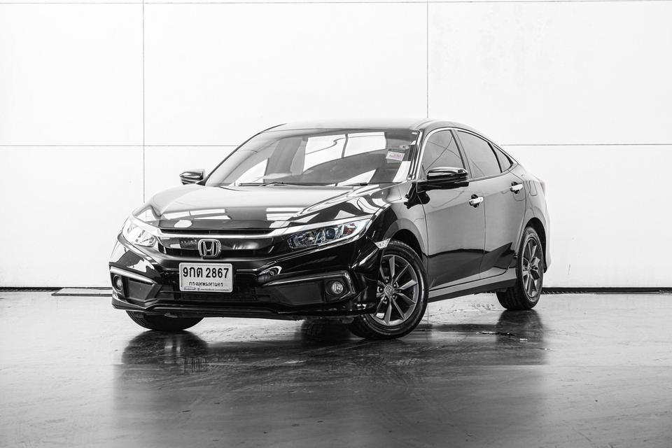 2019 HONDA Civic 1.8 EL (FC) สีดำ A/Tไมล์แท้