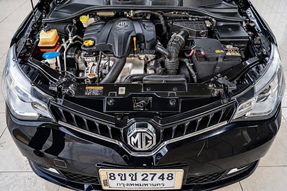 #MG 5, 1.5 X TURBO SUNROOF ปี 2018 สีดำ โฉม ปี15-21รถบ้านแท้ มือเดียวรถสวย ไมล์น้อย 73,355 กม.เครื่องดีโครงสร้างดีเกียร์ดีภายในสะอาดช่วงล่างแน่น รูปที่ 16