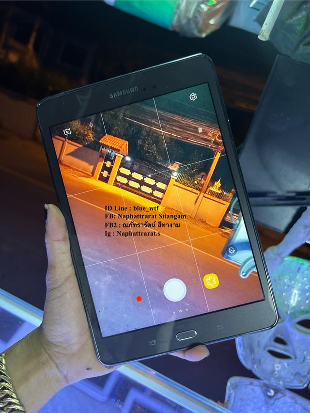 Samsung Tab A 8.0 จอ8นิ้ว 4G ใส่ซิมโทรได้ โหลดแอพได้ ใช้งานปกติ สภาพสวย