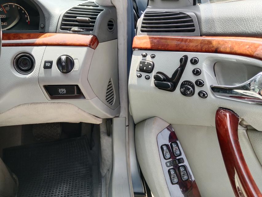 ขายรถ Benz S280 2.8 W220 ปี 2000 สีเทา เกียร์ออโต้ รูปที่ 11
