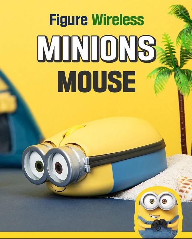Minions Wireless Figuer Mouse 1