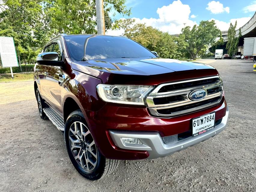 Ford Everest 2.2 titanium plus ปี 2017  รถบ้านมือเดียว มีประกัน ป.1 เหลือ บุ๊คเซอร์วิส กุญแจครบ 2ดอก 7
