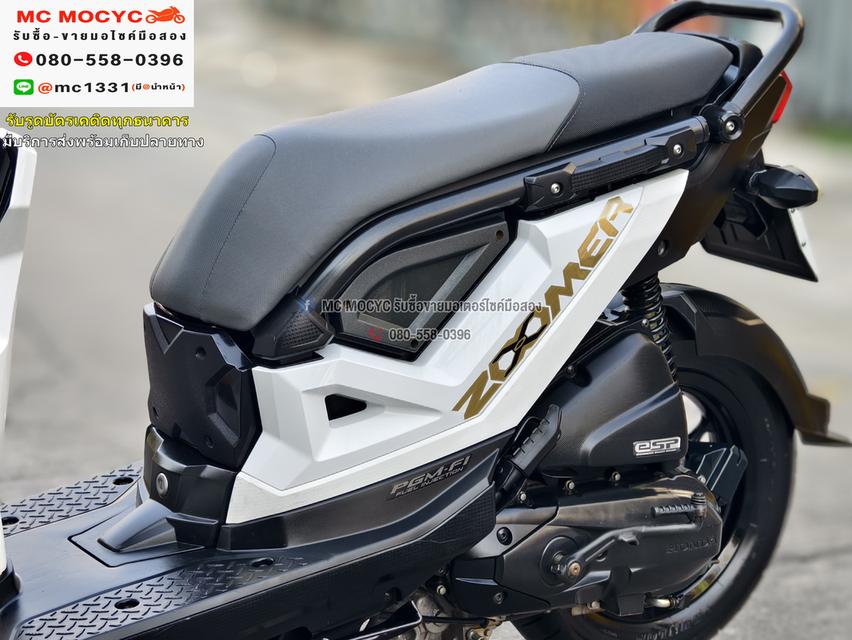 zoomer x 2020 วิ่ง8000โล รถบ้านแท้ เครื่องท่อเดิมชุดสีสวย เล่มชุดโอนครบ  No915 15