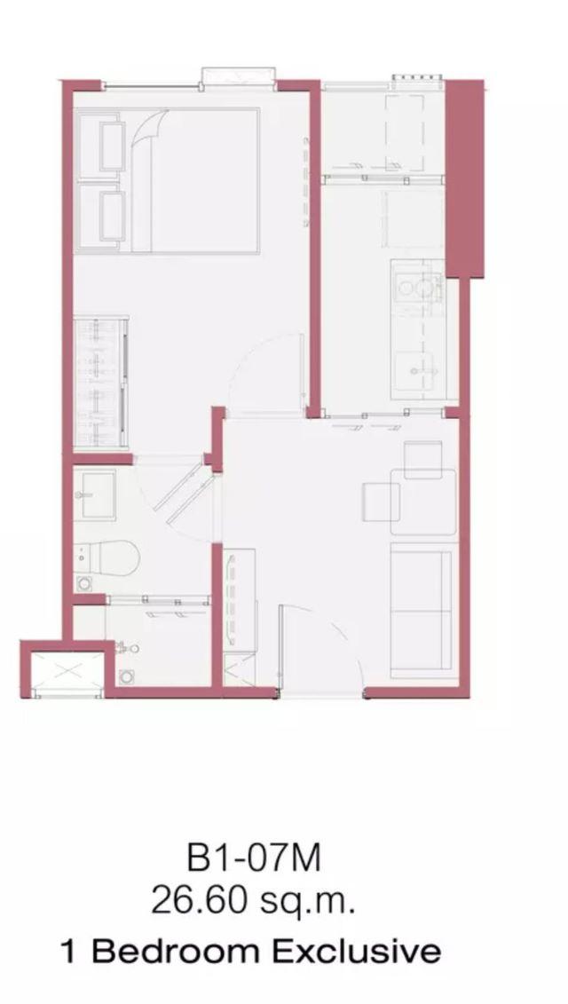 CM04409 ขายดาวน์ คอนโด โมดิซ วอลท์ เกษตร ศรีปทุม Modiz Vault Kaset Sripatum ซอยพหลโยธิน 49/1 ถนนพหลโยธิน 5