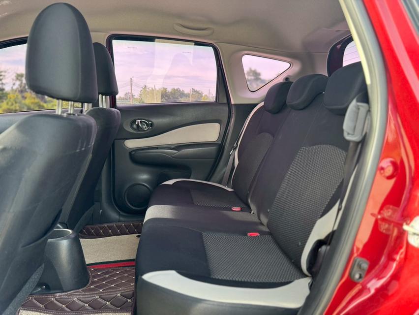 NISSAN NOTE  Wagon 4dr VL  FWD 1.2i  Y 19 สีแดง   ออโต้   รถสวยรถบ้าน 16