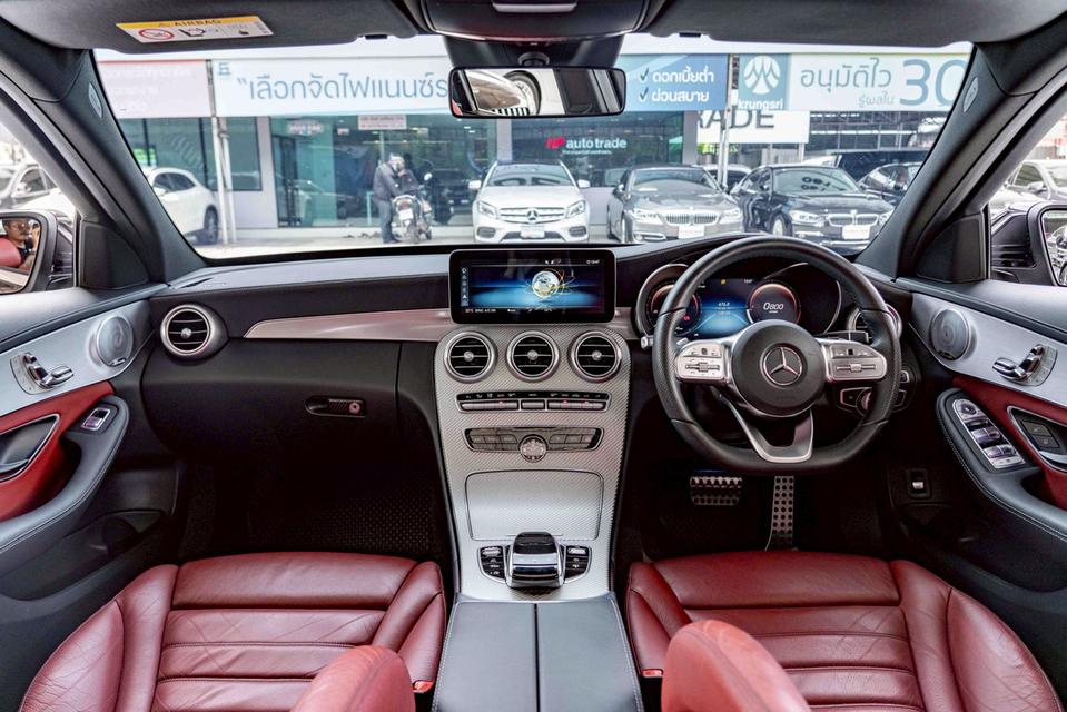 รหัสรถ NP8230 รุ่นรถ : BENZ C220d AMG DYNAMICปีรถ : 2019 รูปที่ 11
