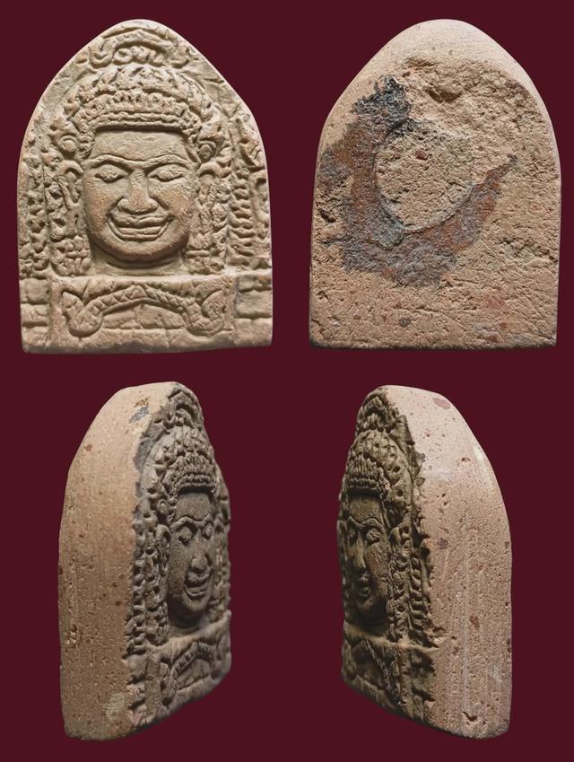 พระเนื้อดินหน้าขอมเก่า ชอบทักได้ครับ 3