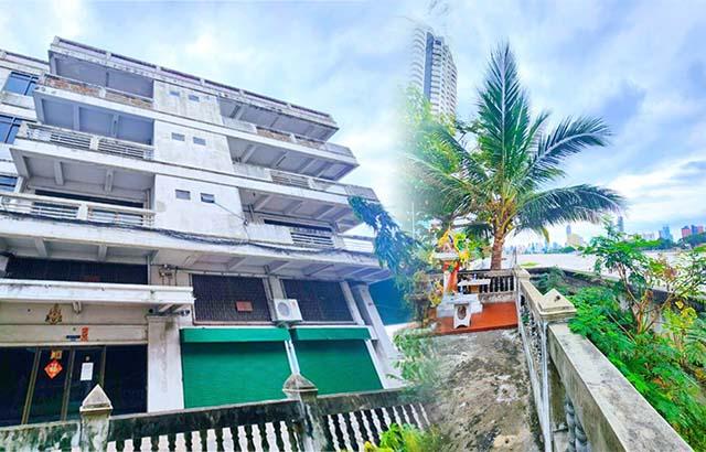 ให้เช่าอาคาร Hostel 5ชั้น ทรงวาด เยาวราช ร้านอาาหาร ติดริมแม่น้ำเจ้าพระยา 3-8คูหา MRTสามยอด 700ม. Stand Alone 2,000ตรม.  1