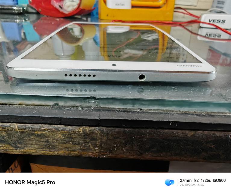 ​[ขายตามสภาพ] HUAWEI MediaPad M3 RAM 4/32GB ใส่ซิมไดโทรได้ สภาพสวย จอดี สแกนนิ้วได้ปกติ (แบตบวม) รูปที่ 10