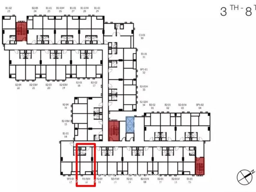 ให้เช่า คอนโด เคนซิงตัน พหลโยธิน63 (ขนาด 23 ตร.ม.) ใกล้ BTS สถานีพหลโยธิน59 เพียง 300 เมตร เดินไปรถไฟฟ้าได้เลย บางเขน กทม. 19