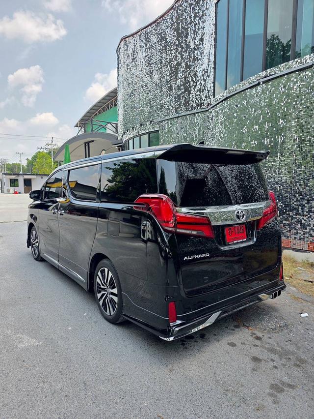 Toyota ALPHARD 2.5SC PACKAGE สีดำ ปี 2023 ไมล์ 30,000 กม. รูปที่ 4