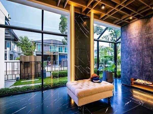 📢📢 ขายบ้านหรู หมู่บ้านมัณฑนา เวสต์เกต (Mantana Westgate) -เนื้อที่ : 107 ตารางวา,- 4 ห้องนอน- 6 ห้องน้ำ​ (ในบ้าน 5, นอกบ้าน 1) 4