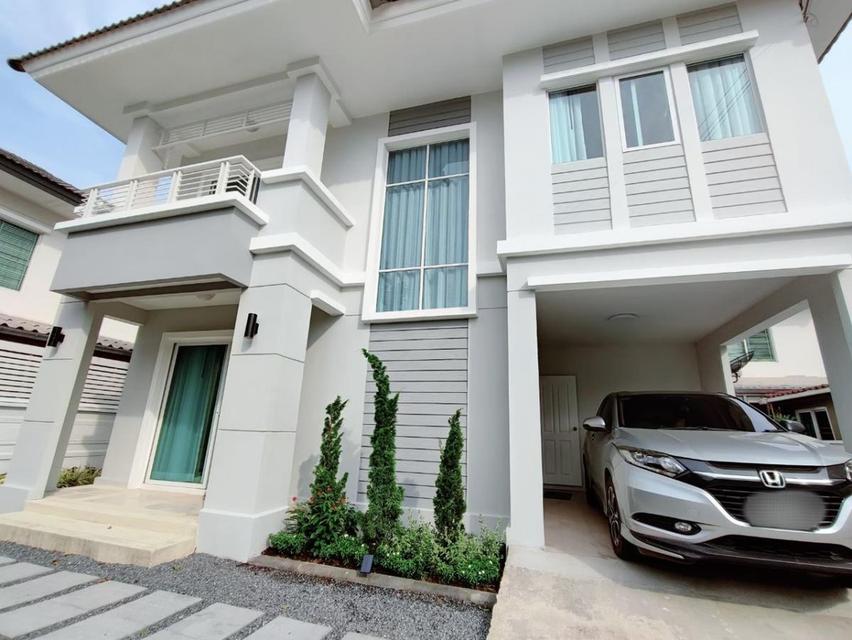 ให้เช่าบ้านเดี่ยว โครงการพฤกษาวิลเลจ เดอะซีซัน ร่มเกล้า - ลาดกระบังย่าน ลาดกระบัง สุวรรณภูมิ มอเตอร์เวย์ เฉลิมพระเกียรติ 6