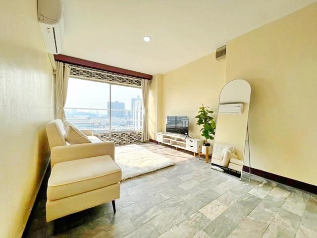 พร้อมเฟอร์ฯครบชุด 62ตร.ม. ราชมังคลากีฬาสถาน Penthouse 2นอน MRTหัวหมาก 600ม. กกท. ให้เช่าบ้านสุโขทัย คอนโด รามคำแหง ม.ราม 7