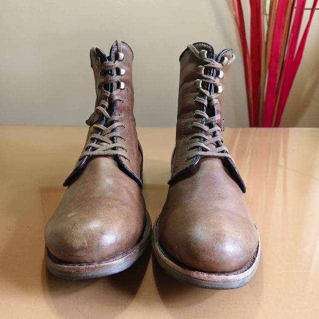 CaterpillarMens Orson P715252 Full Grain Leather Boots in Saturn/RussetSize. 45/30.5 cm⭐️⭐️⭐️⭐️ Pre-owned / Good Condition🔥 Price : 1,450฿ รูปที่ 3