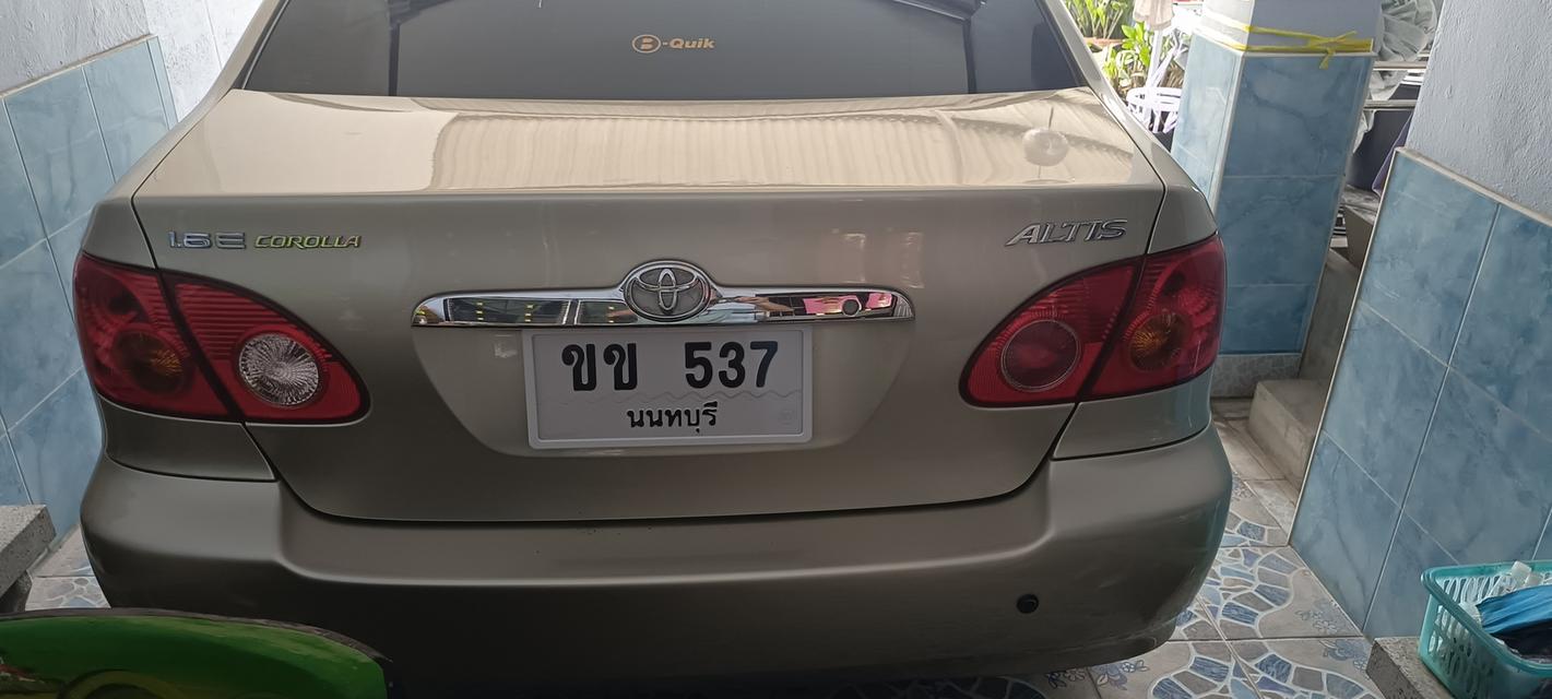 ขายรถยนตร์อัลติส1.6g at 2