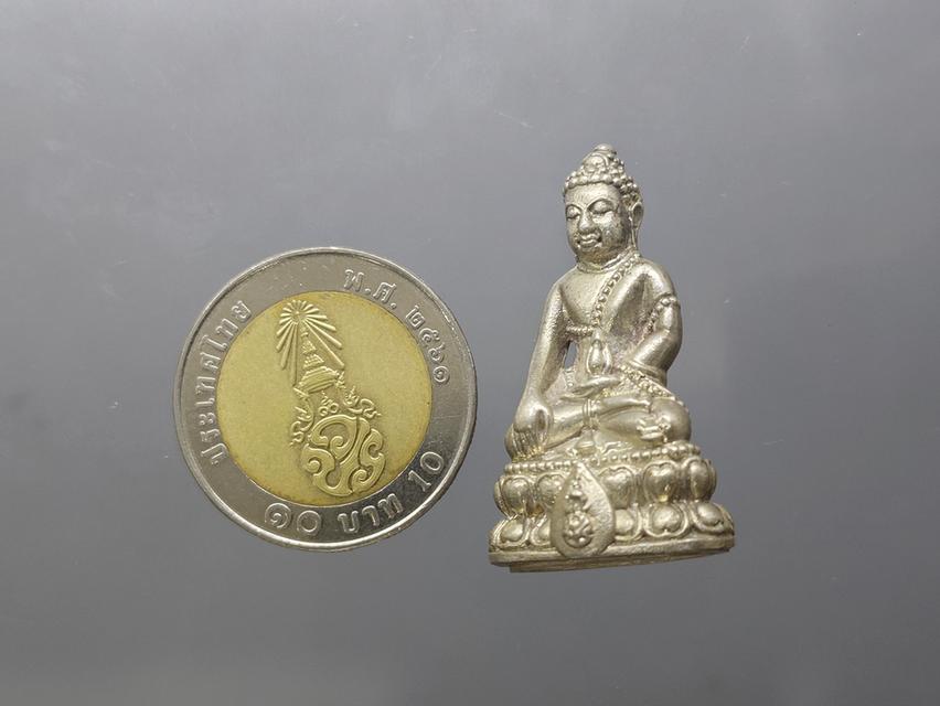 พระกริ่งนวปทุม ภปร เนื้อเงิน วัดปทุมวนาราม พ.ศ.2535 พร้อมกล่องเดิม รับประกันแท้ นิยม สร้างน้อย หายาก รูปที่ 7