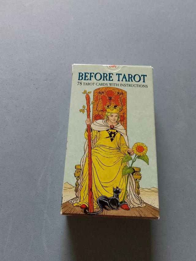 ไพ่ทาโรต์ขายแพ็คคู่ Before&After Tarot สภาพใหม่มือหนึ่ง สำหรับสะสม, ดูดวง