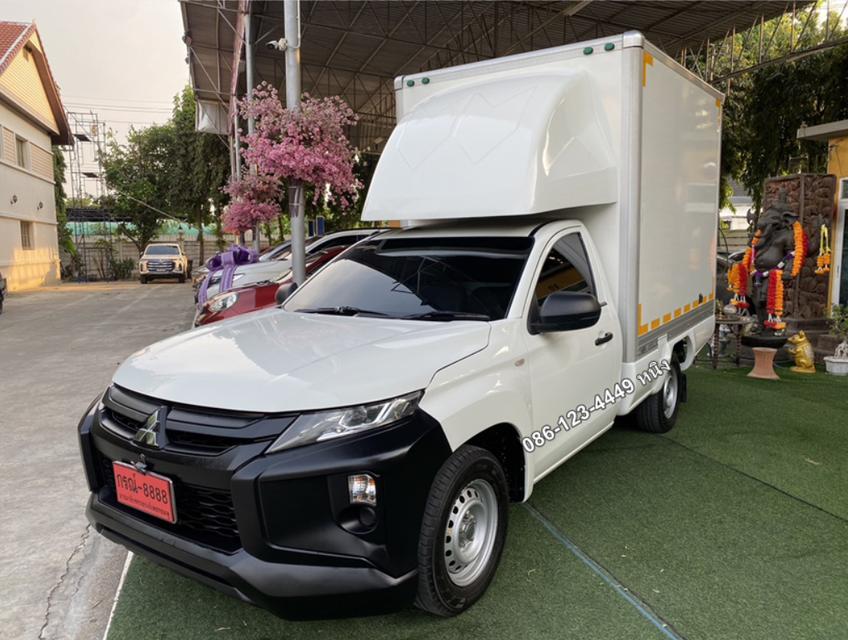 Mitsubishi Triton 2.5 ตอนเดียว ปี 2019 ติดตู้แห้งบรรทุก