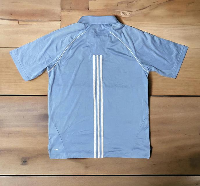 เสื้อกอล์ฟ adidas แท้ สีฟ้า 2