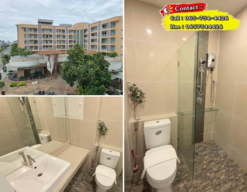 Happy Condo Ladprao 101 ห้องขนาด 36 ตารางเมตร 1 ห้องนอน ชั้น5 ตึก North ตกแต่งใหม่ พร้อมเข้าอยู่ (เลี้ยงสัตว์ได้) 9