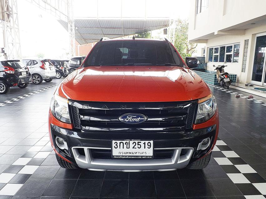 รหัสรถ KCY2519 FORD RANGER HI-RIDER DOUBLE CAB 2.2 WILDTRAK AUTO ปี 2014