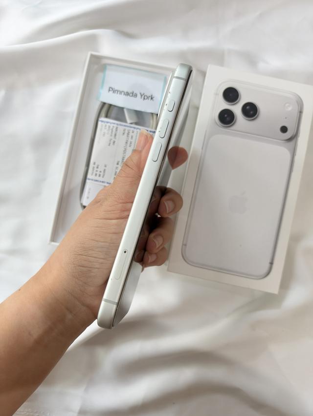 Iphone 17pm 512gb silver รูปที่ 4