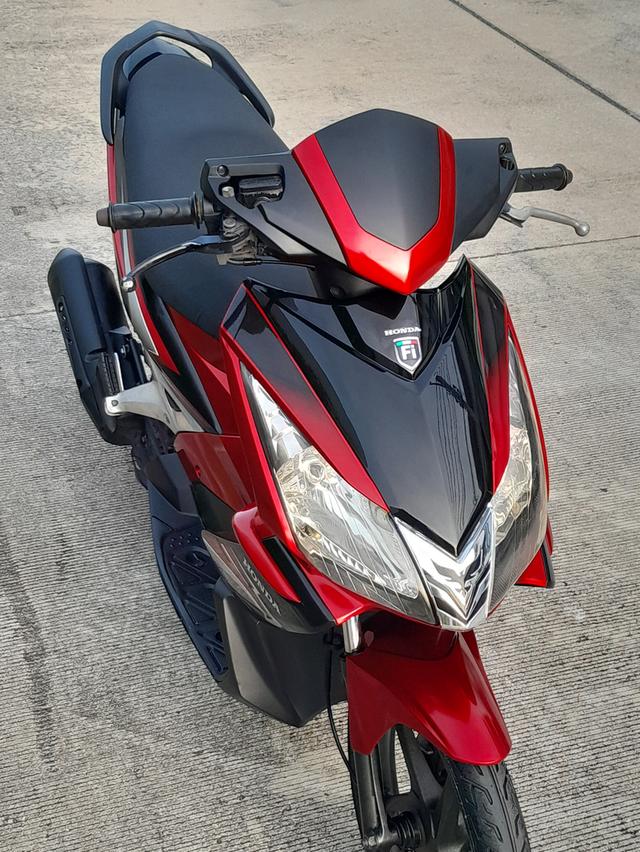 Honda Air Blade i หัวฉีด ปี2009 สีMoonlight Red-Black 18