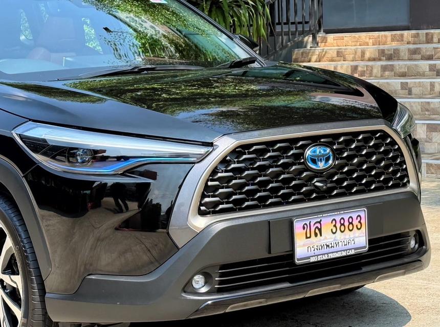 2021 TOYOTA CROSS HYBRID PREMIUM SAFETY รถมือเดียวออกป้ายแดง รถวิ่งน้อย เข้าศูนย์ทุกระยะ รถไม่เคยมีอุบัติเหตุครับ รูปที่ 8