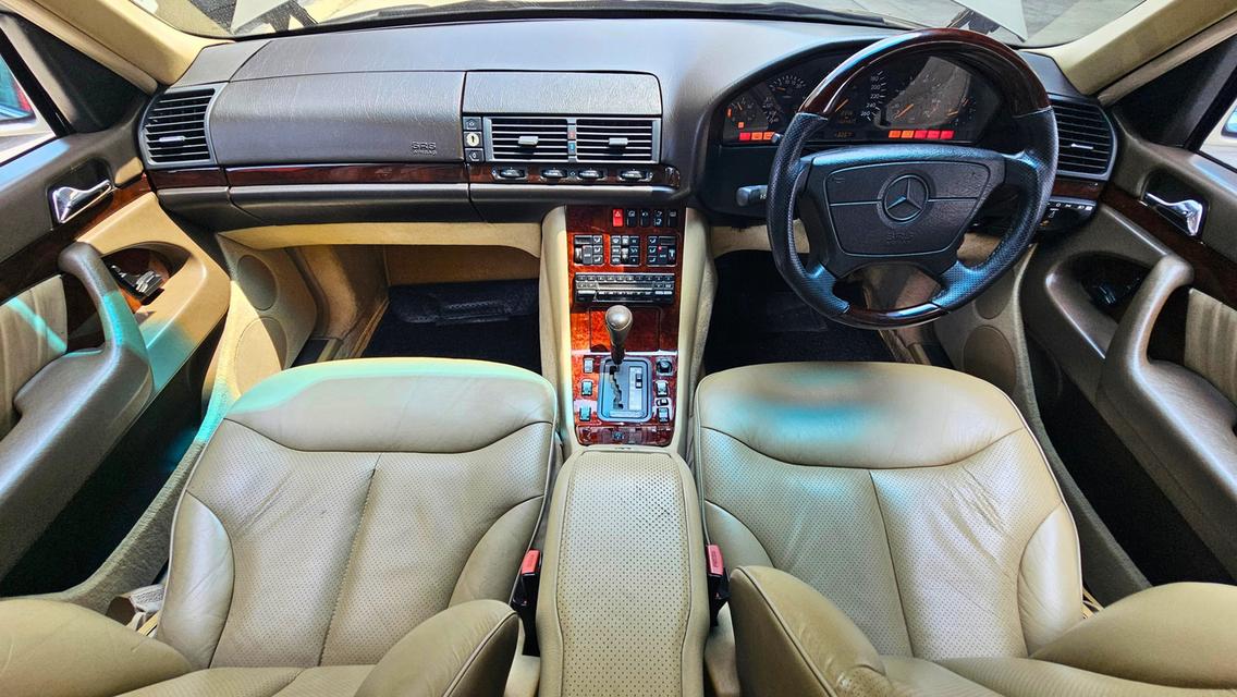 Mercedes-Benz S500 Coupe (C140) | ปี 1994 | ไมล์ 1xx,xxx กม.💵 ราคาพิเศษเพียง 199,000 บาท⚬ เครื่องยนต์เบนซิน V8 ขนาด 5.0 ลิตร DOHC 32 วาล์ว (M119)⚬ รูปที่ 8